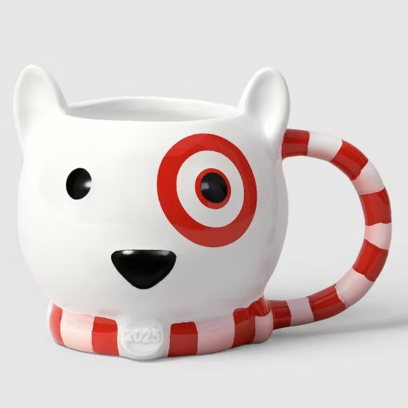 18oz Christmas Figural Bullseye Mug with Scarf - Wondershop™ - Picture 1 of 12